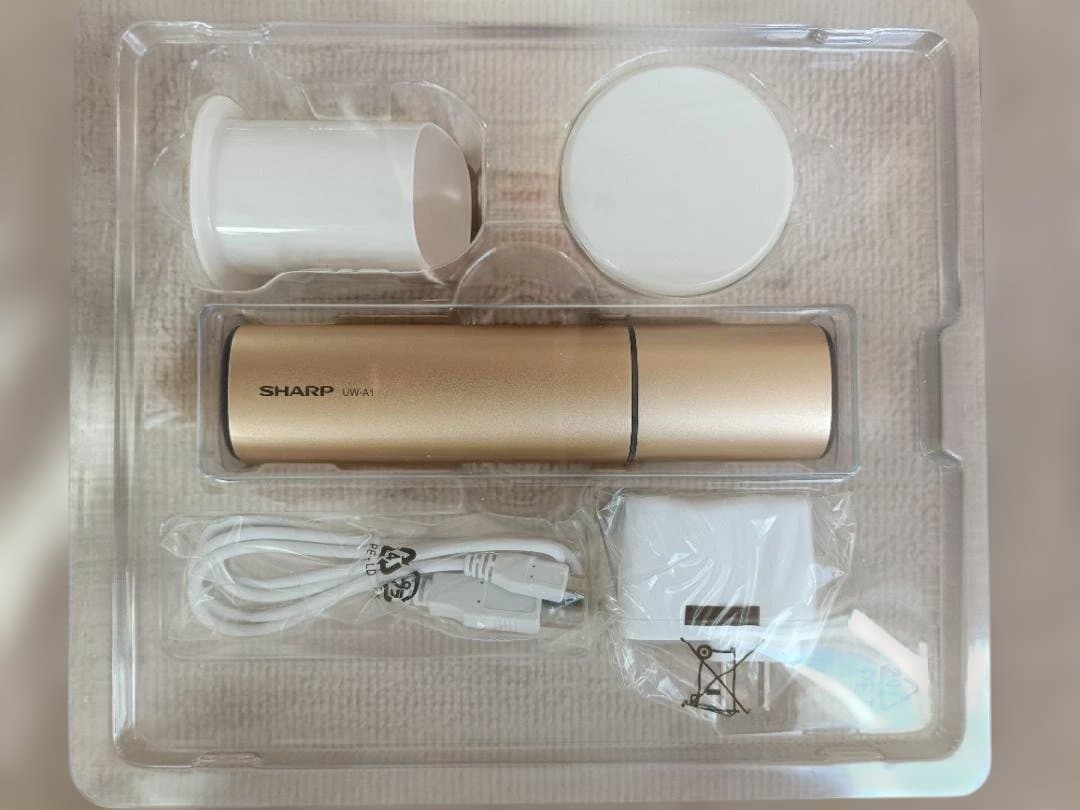 SHARP 超音波ウォッシャー（ゴールド系）