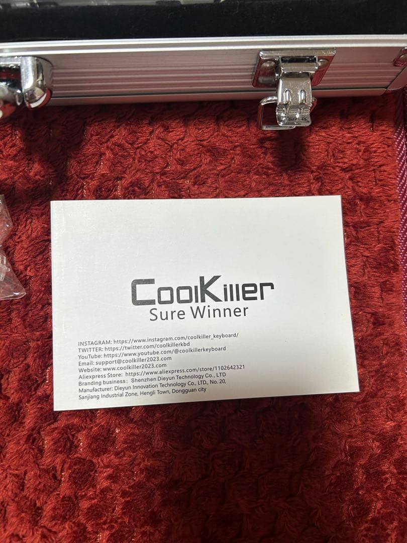 YUNZII CoolKiller CK9 透明キーボード　ホッキョクグマ