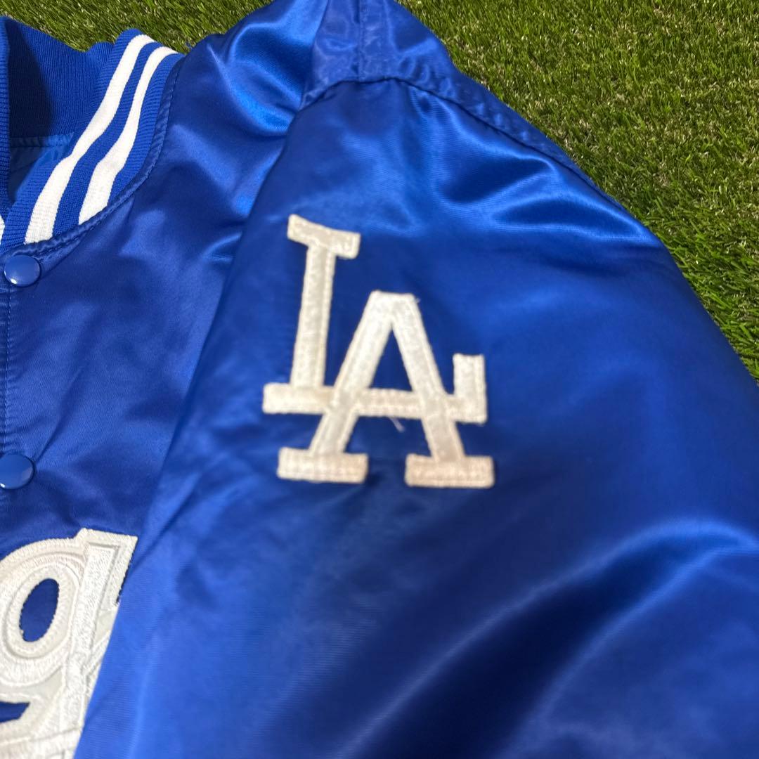 USA製 STARTER スターター 野茂英雄　ドジャース　ナイロン　スタジャン