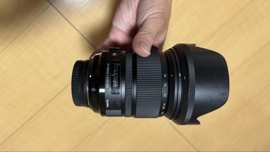 SIGMA 24-105 F4 Artレンズ ニコン Fマウント plフィルター