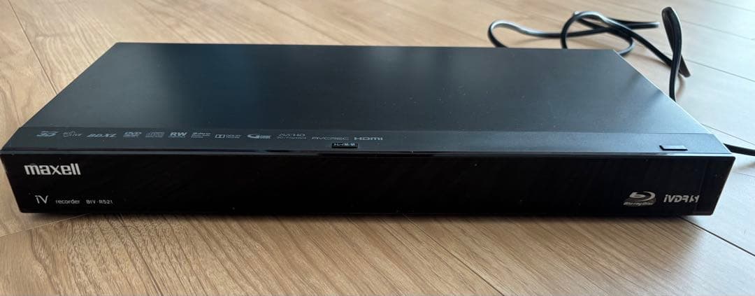 maxellレコーダー BIV-R521 2013年式　稼働確認ジャンク品