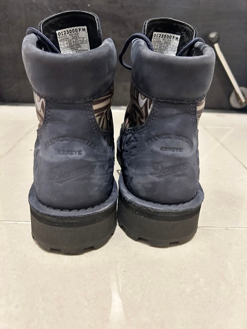 Danner Franck Muller ワークブーツ ネイビー ダナー（美品）