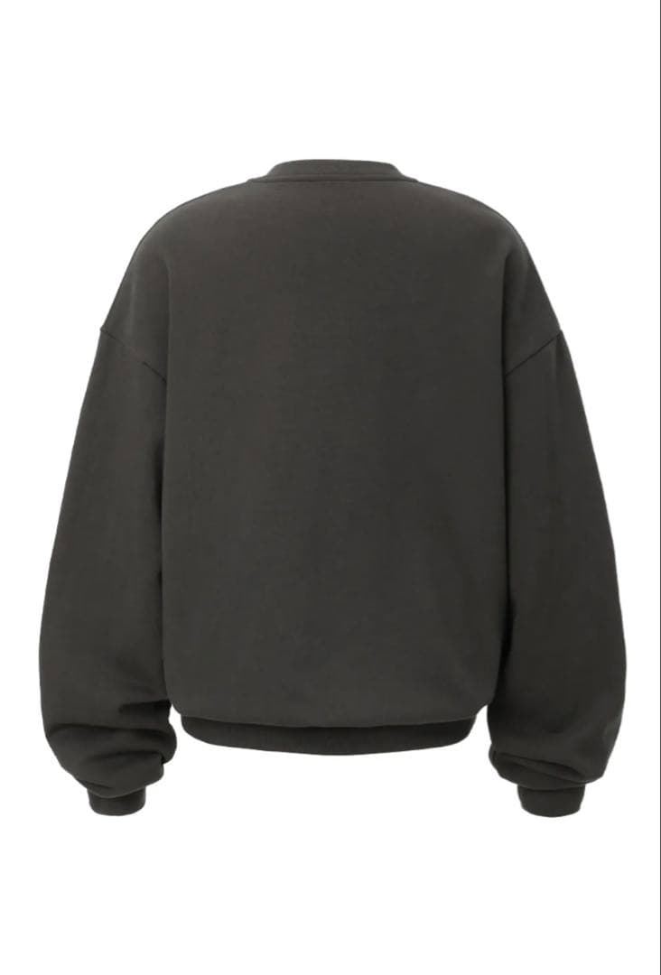 threetimes スウェット　チャコール　シズニルック　韓国