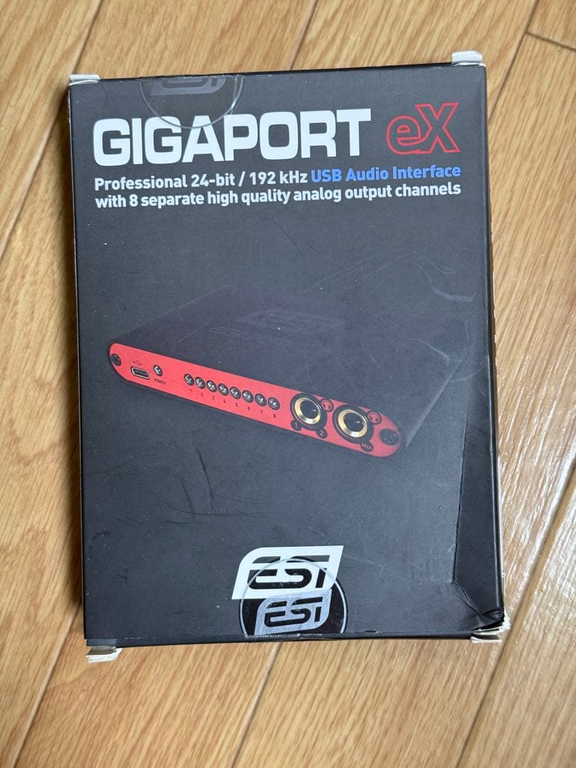 ESI GIGAPORT eX USBオーディオインターフェイス