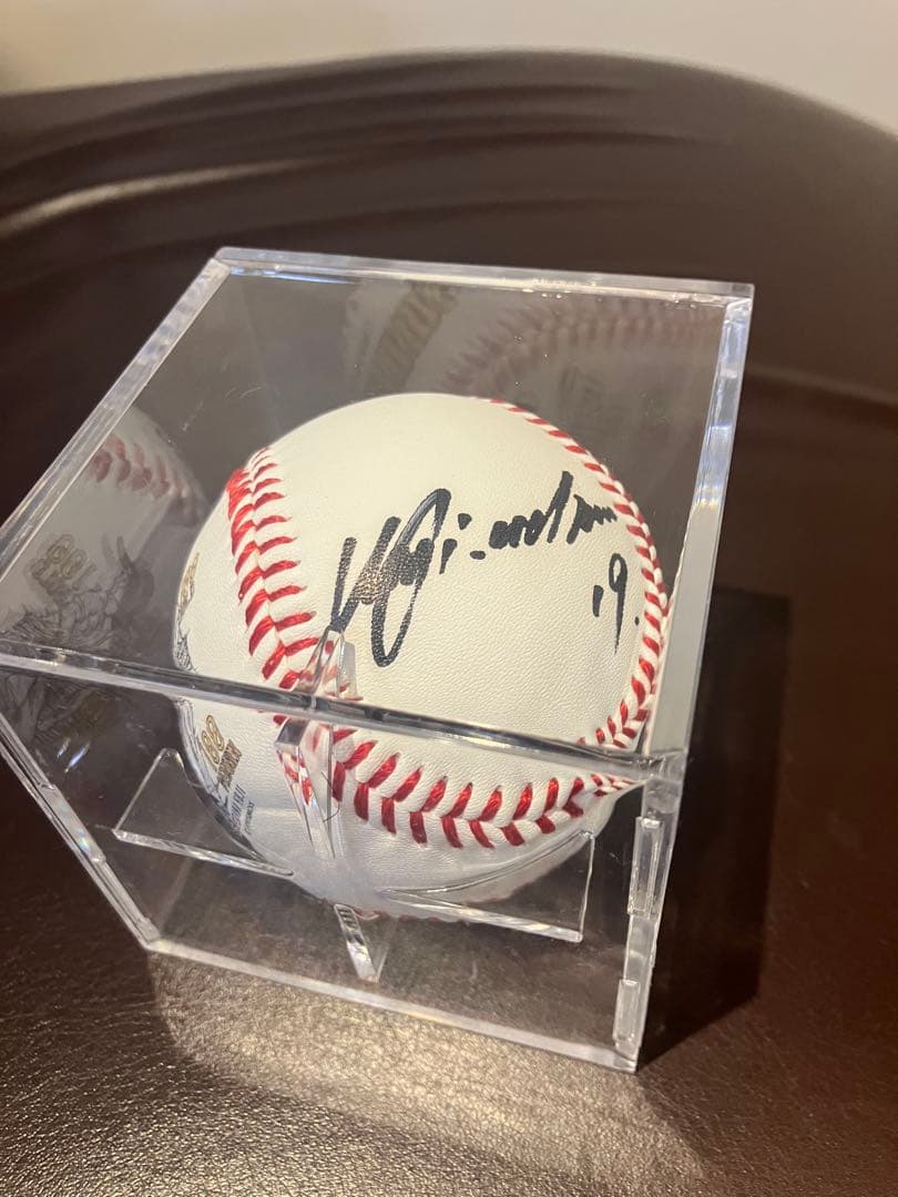 と*９様 上原浩治さん　雑談魂　100万人　直筆サインボール