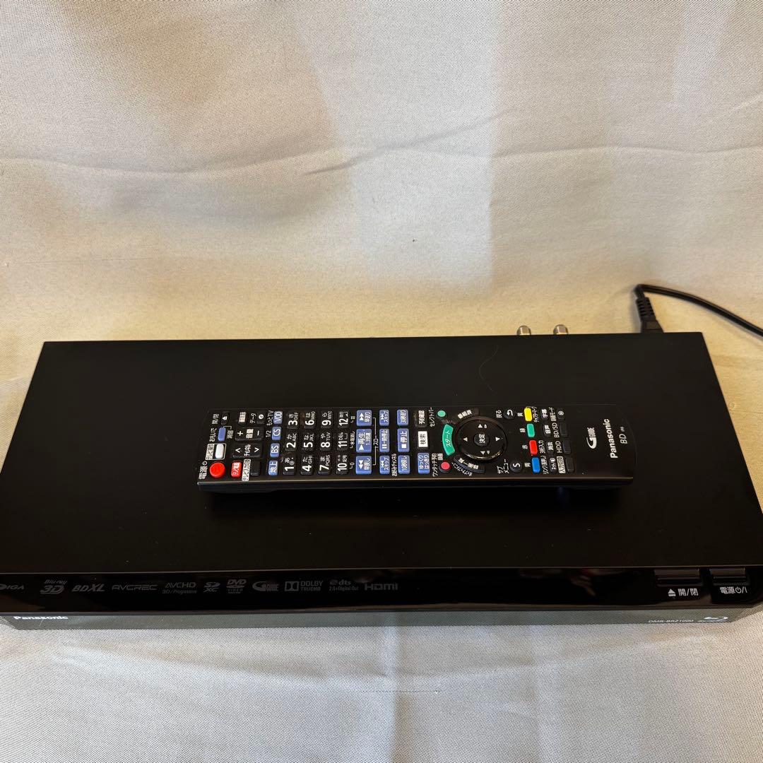 【良品】Panasonic ブルーレイレコーダー DMR-BRW1000