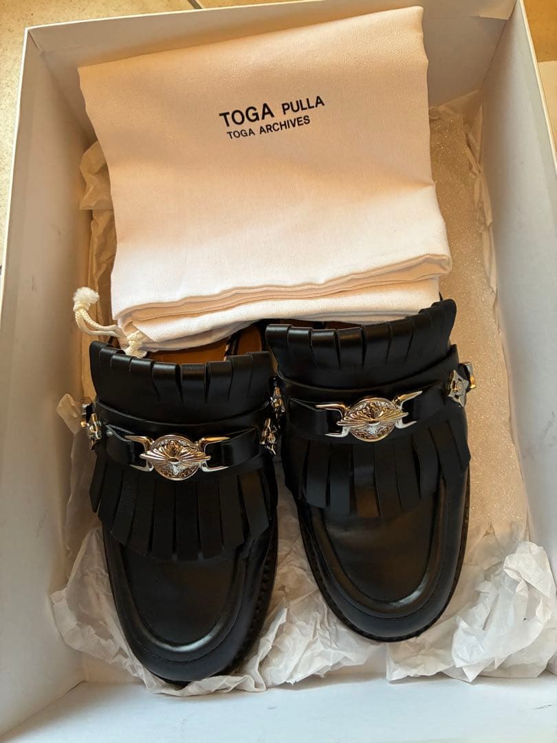Toga pulla ローファー　サンダル　革靴