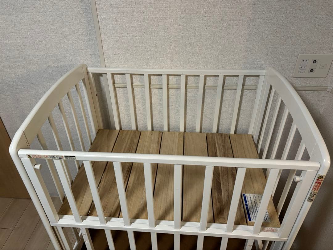 【直接引取】KATOJI ベビーベッド　ミニ　ハイポジション