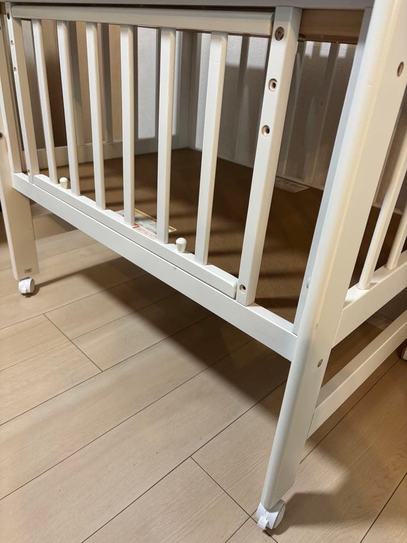 【直接引取】KATOJI ベビーベッド　ミニ　ハイポジション