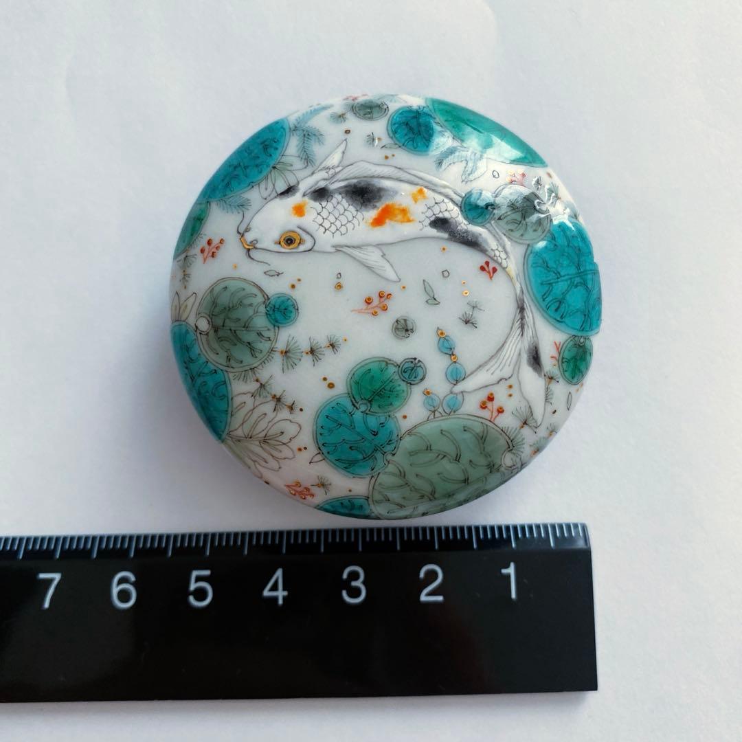 牟田 陽日　むた ようか　九谷焼　蓋物