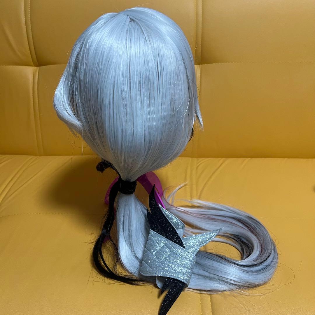 原神 三分妄想 アルレッキーノ コスプレ 召使 Mサイズ ウィッグ 靴 セット