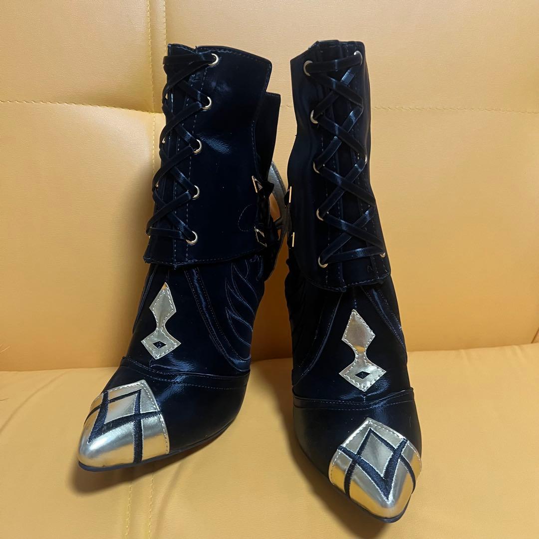 原神 三分妄想 アルレッキーノ コスプレ 召使 Mサイズ ウィッグ 靴 セット