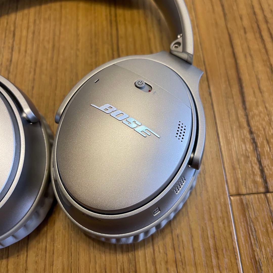 廃盤！BOSE QUIETCOMFORT35 シルバー ボーズ ヘッドホン