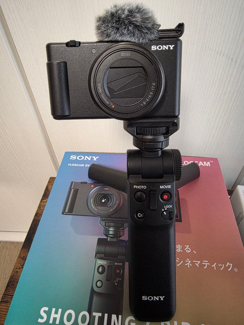SONY VLOGCAM ZV-1M2G シューティンググリップキットおまけ多数