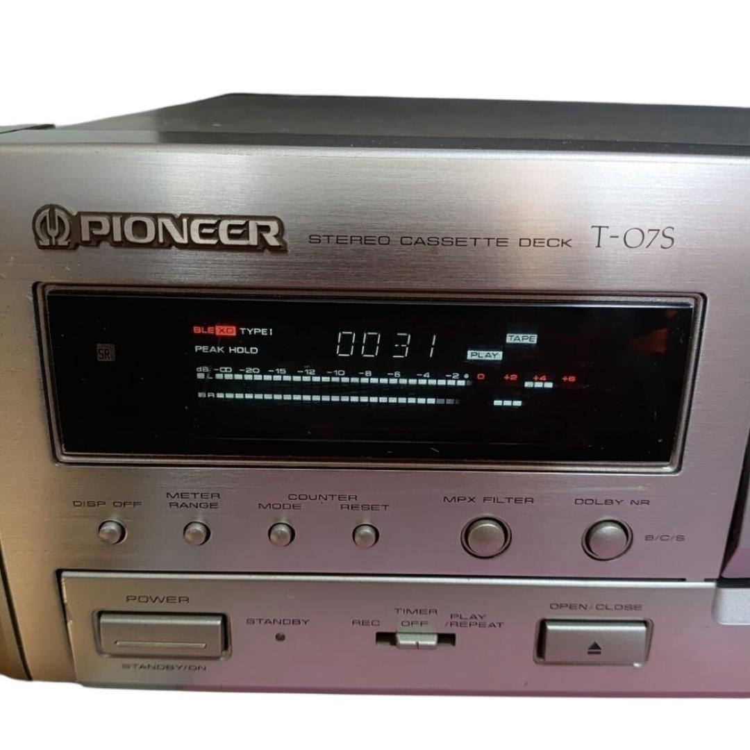 PIONEER パイオニア　T-07 カセットデッキ