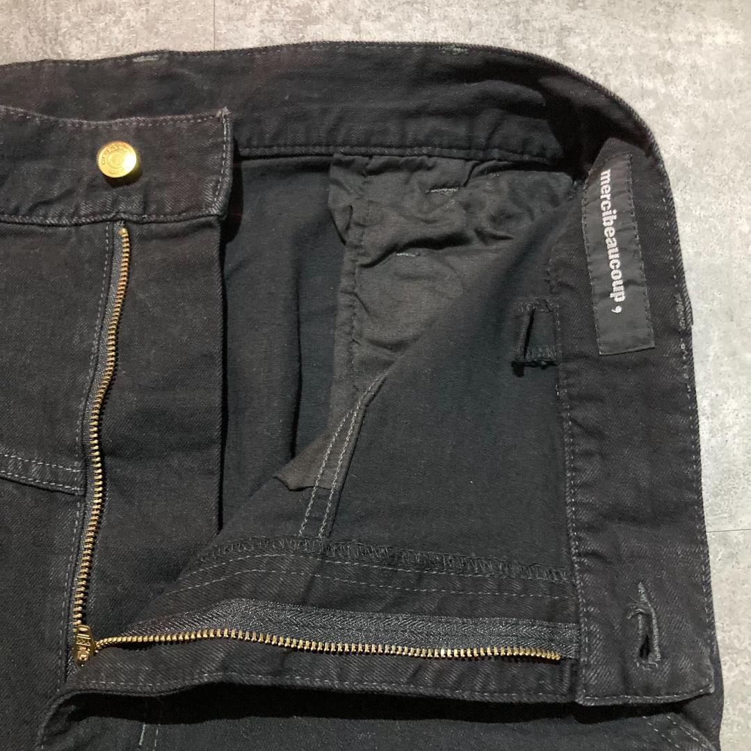 【mercibeaucoup,】メルシーボークー まえうしろ サルエルパンツ