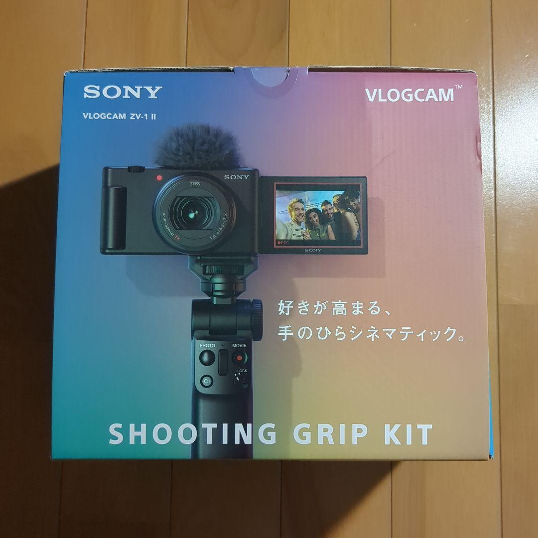 SONY VLOGCAM ZV-1 II Shooting Grip Kit 黒