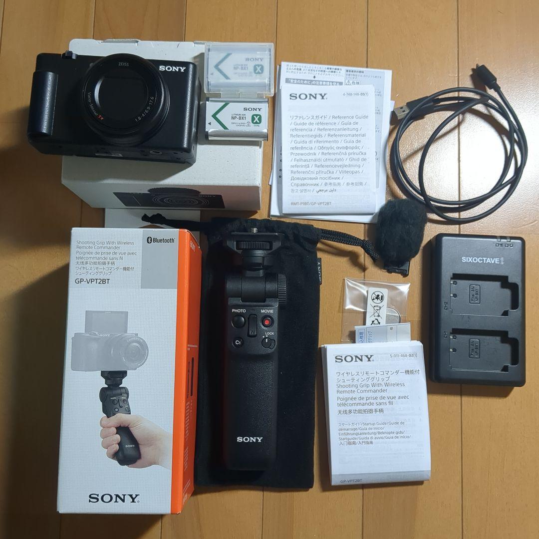 SONY VLOGCAM ZV-1 II Shooting Grip Kit 黒