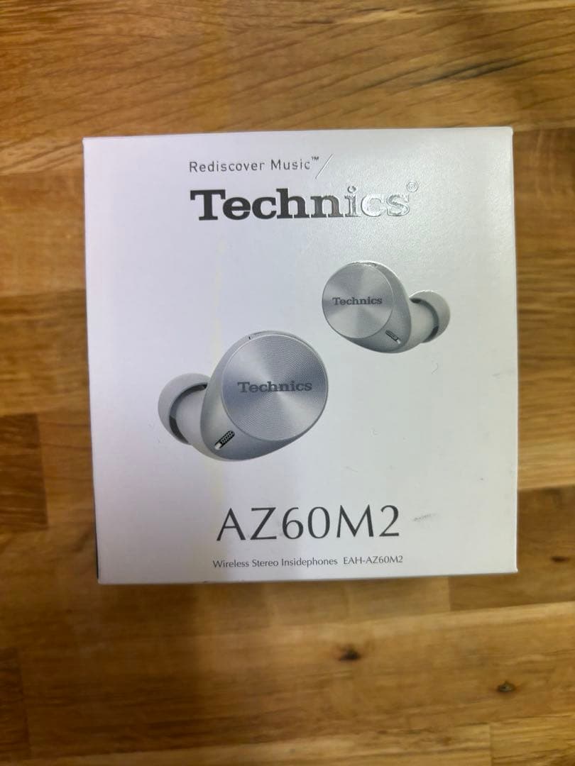【美品】Technics AZ60M2 イヤホン シルバー