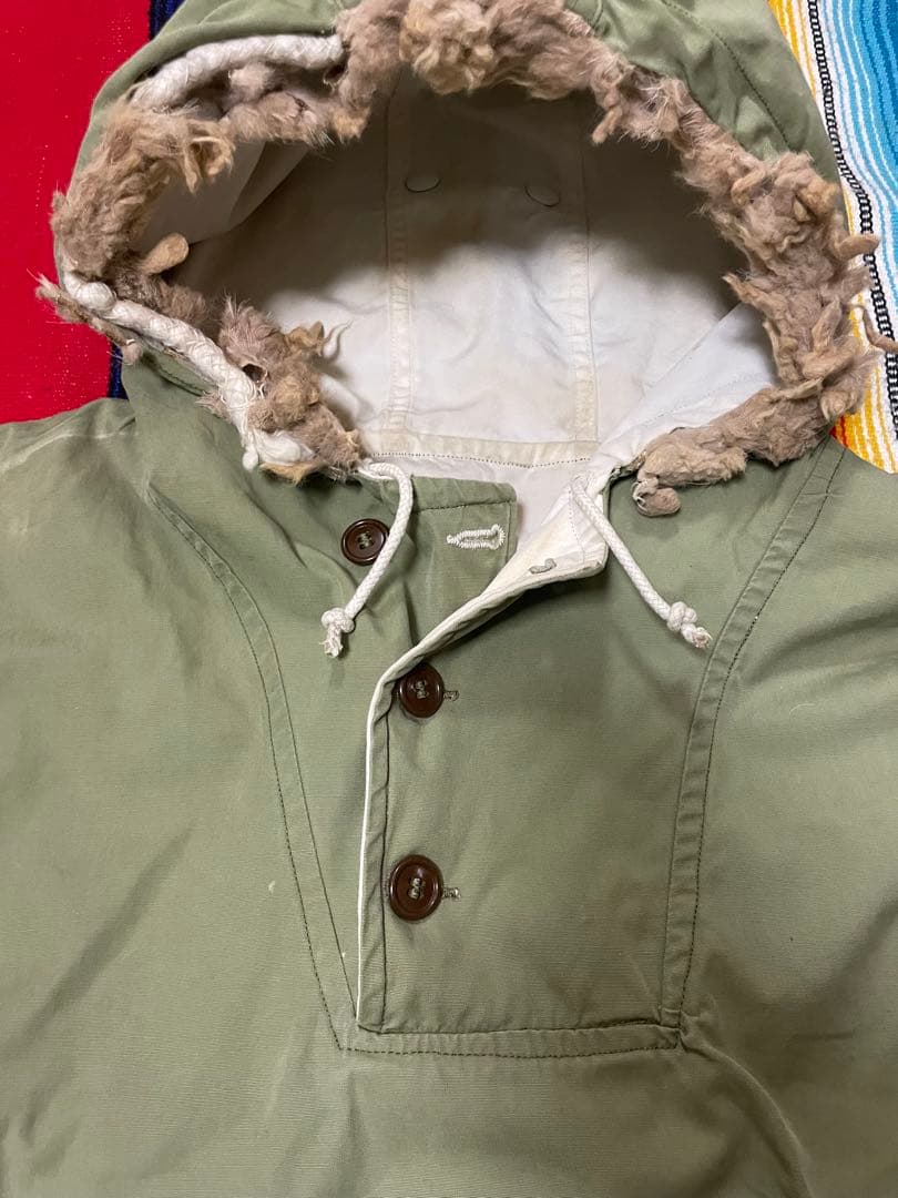 40s 米軍 スノーパーカー スモッグ U.S.Army リバーシブル M-42