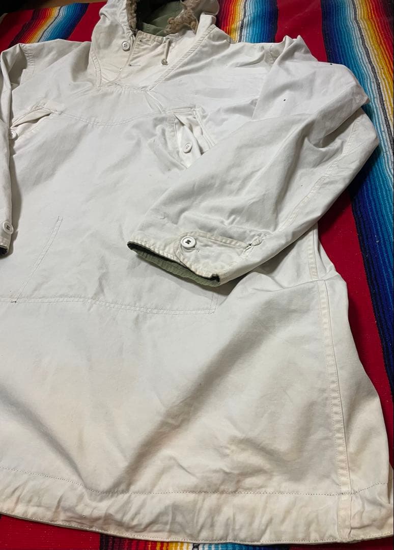 40s 米軍 スノーパーカー スモッグ U.S.Army リバーシブル M-42