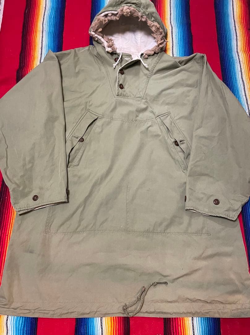 40s 米軍 スノーパーカー スモッグ U.S.Army リバーシブル M-42