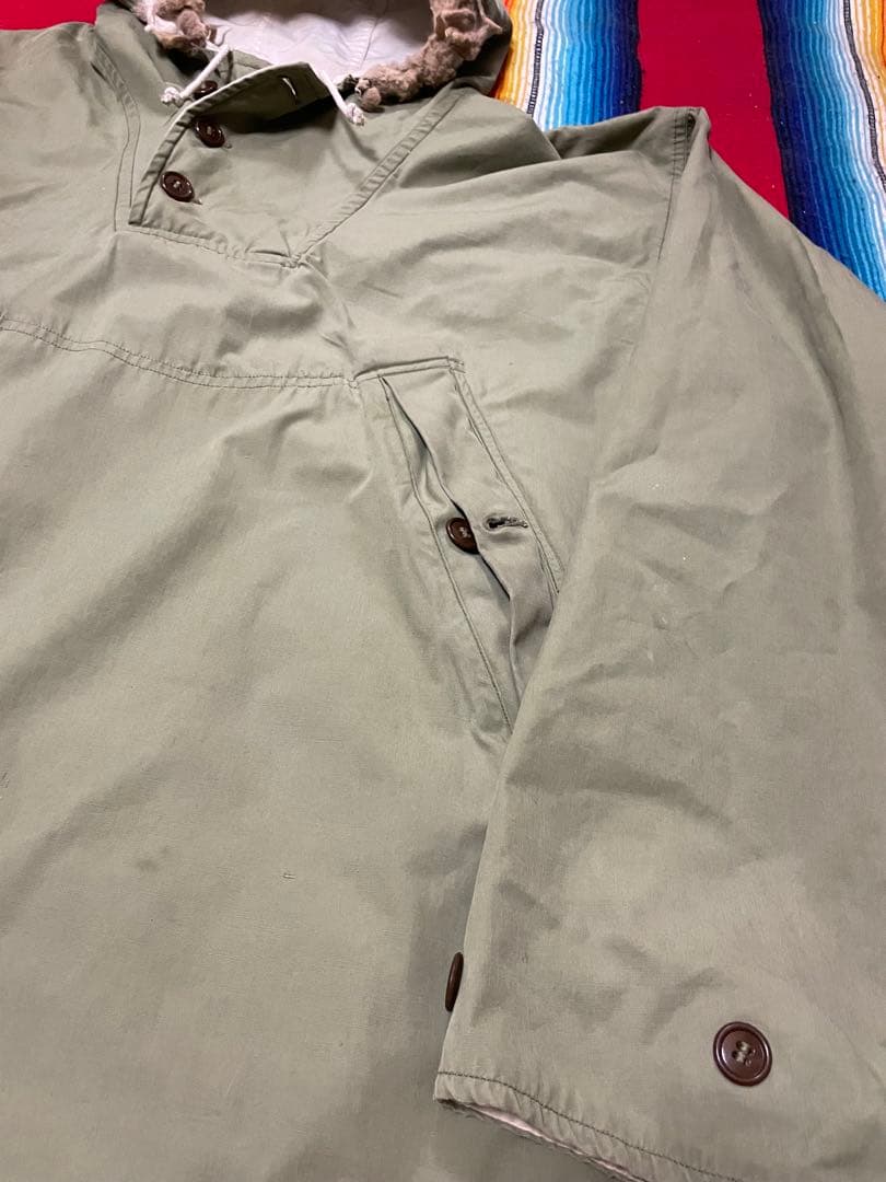 40s 米軍 スノーパーカー スモッグ U.S.Army リバーシブル M-42