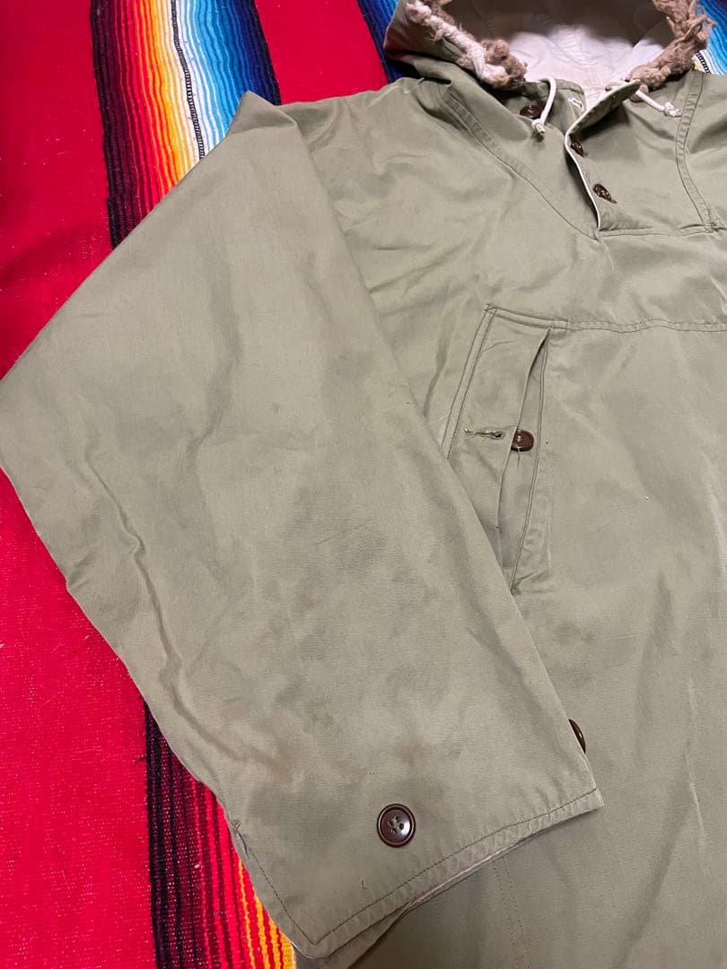 40s 米軍 スノーパーカー スモッグ U.S.Army リバーシブル M-42