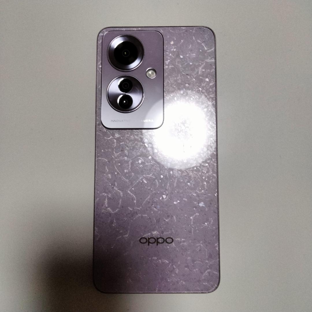 【OPPO Reno11 A 外箱付き シリコーンケース付き ほぼ新品】