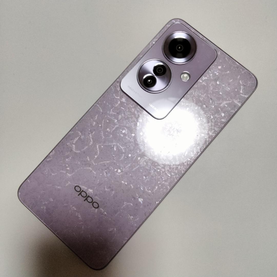 【OPPO Reno11 A 外箱付き シリコーンケース付き ほぼ新品】