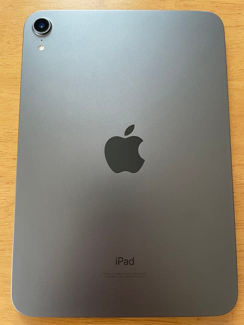 iPad mini 6 64GB Wi-Fi ガラスフィルム付き　スペースグレー