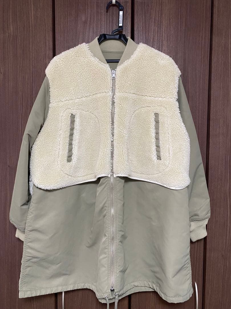 ADAM ET ROPE'アダムエロペMA-1ボアリバーシブルコート　ドラマ着用