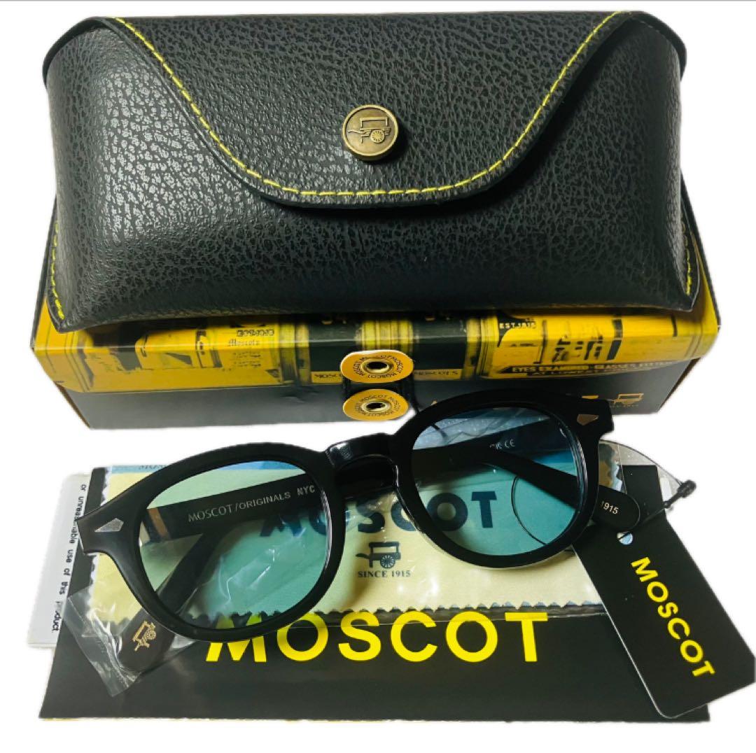 ⭕️MOSCOT LEMTOSH 44 サングラス 偏光 ブルーレンズ 新品未使用