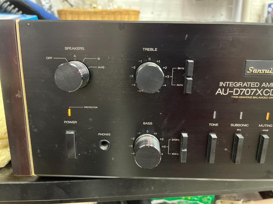 sansuiサンスイ　AU-D707XCD　プリメインアンプ　DECADE
