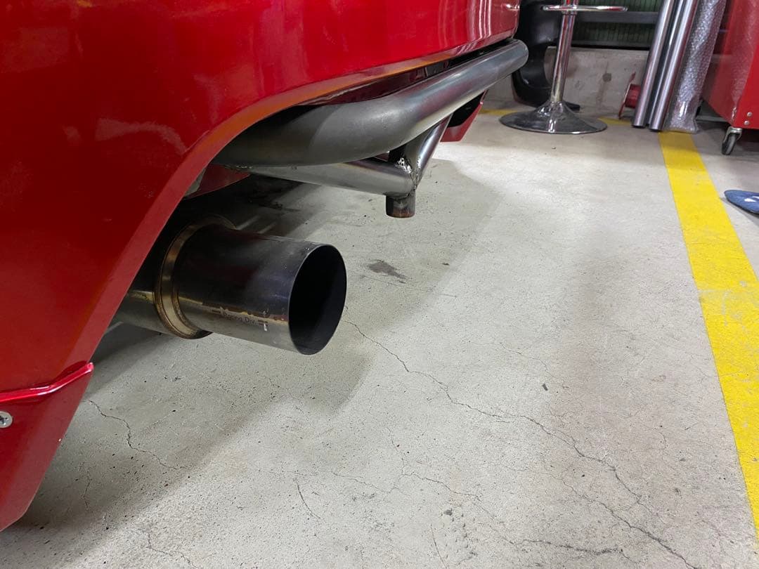 86 BRZ ジャッキアップバー　バンパーカット