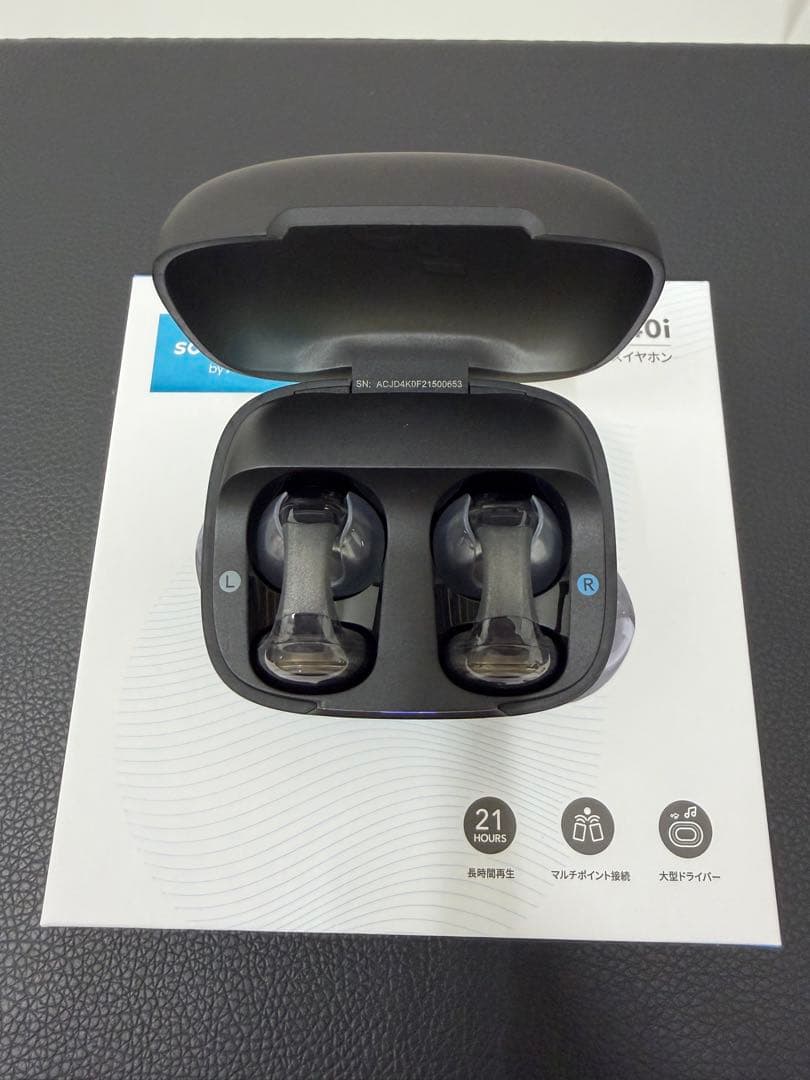soundcore C40i ブラック ワイヤレスイヤホン