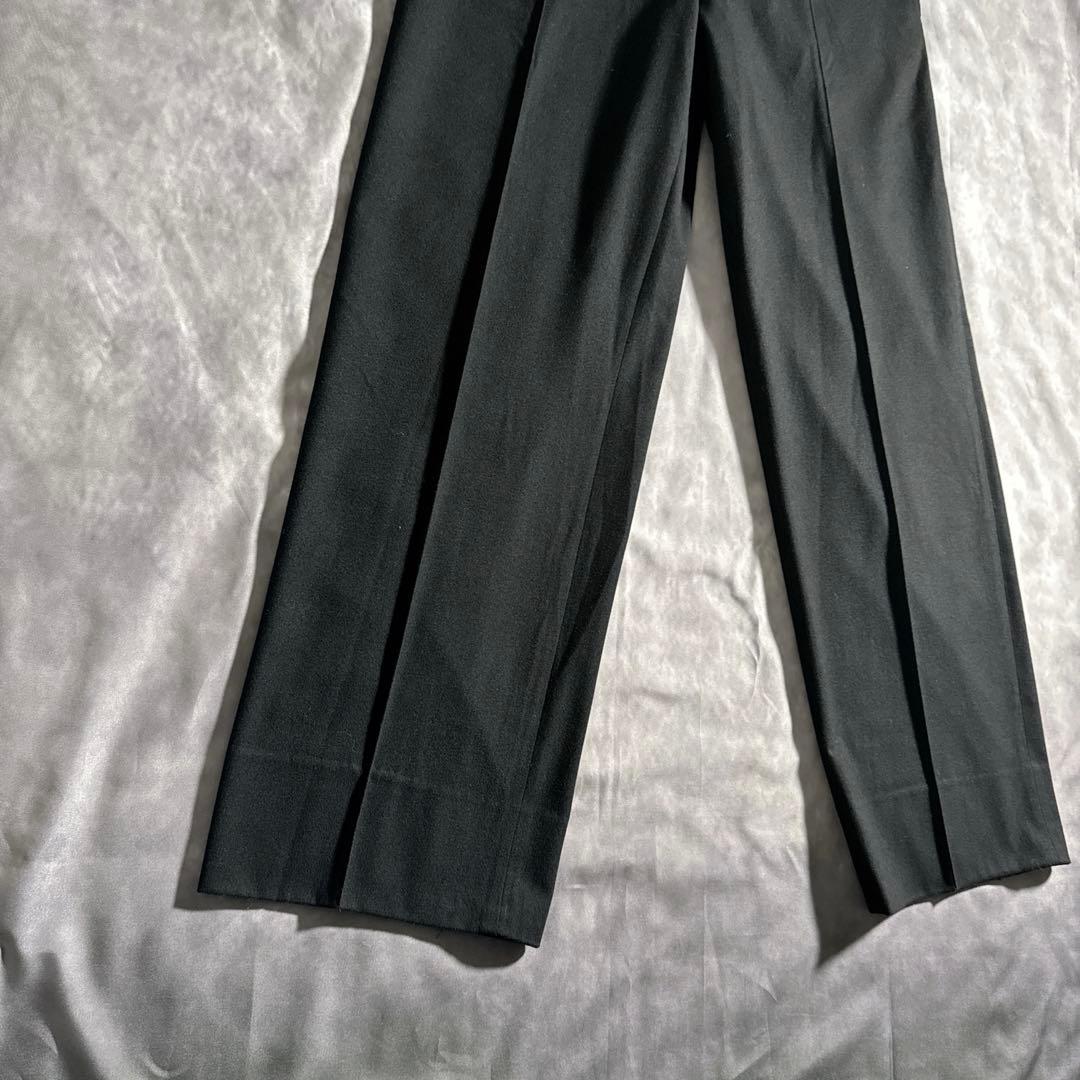 スーツ 90s giorgio armani wide slacks black 52