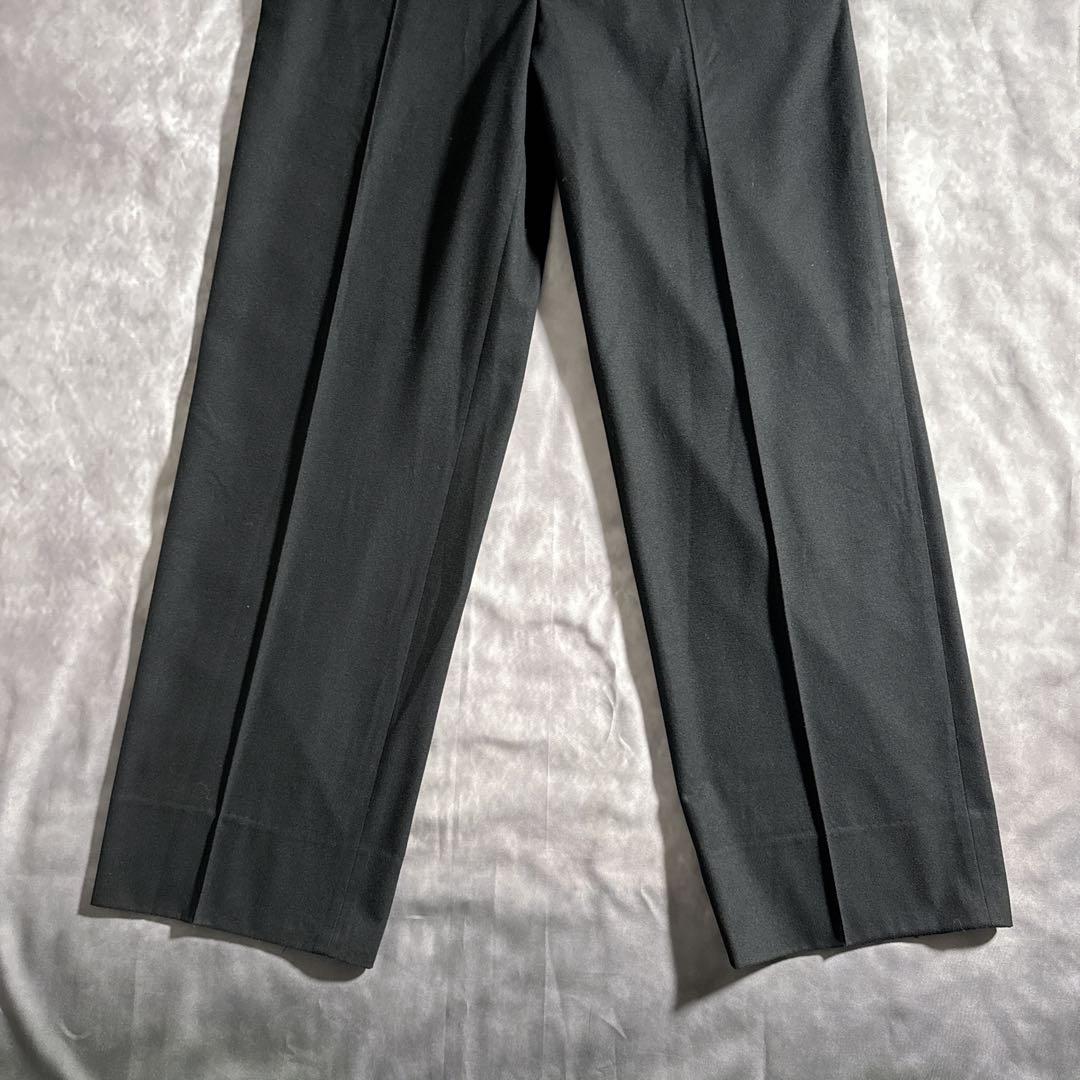 スーツ 90s giorgio armani wide slacks black 52