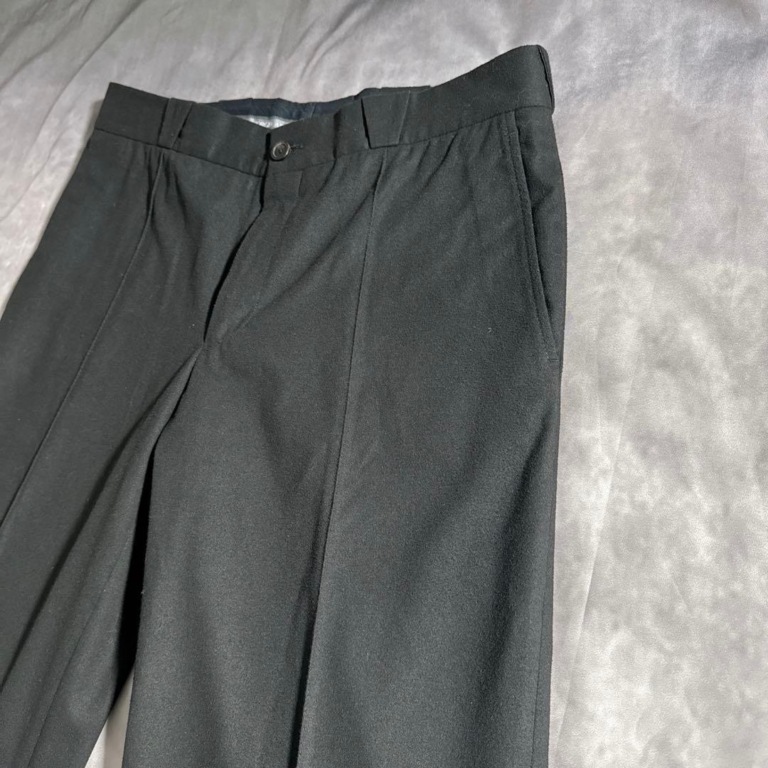 スーツ 90s giorgio armani wide slacks black 52