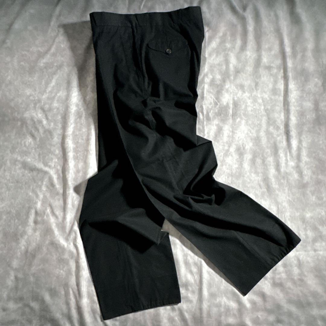 スーツ 90s giorgio armani wide slacks black 52