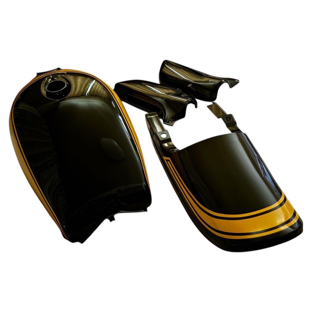 9/15までSALE♡カワサキZ1/Z2 イエローボール外装セットMRS製