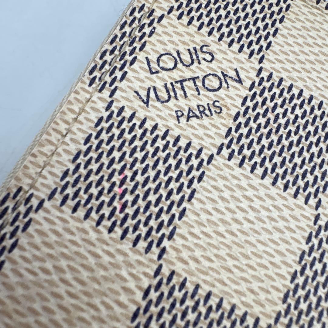 ルイヴィトン ダミエ アズールジッピー ウォレット 1108-S7303t