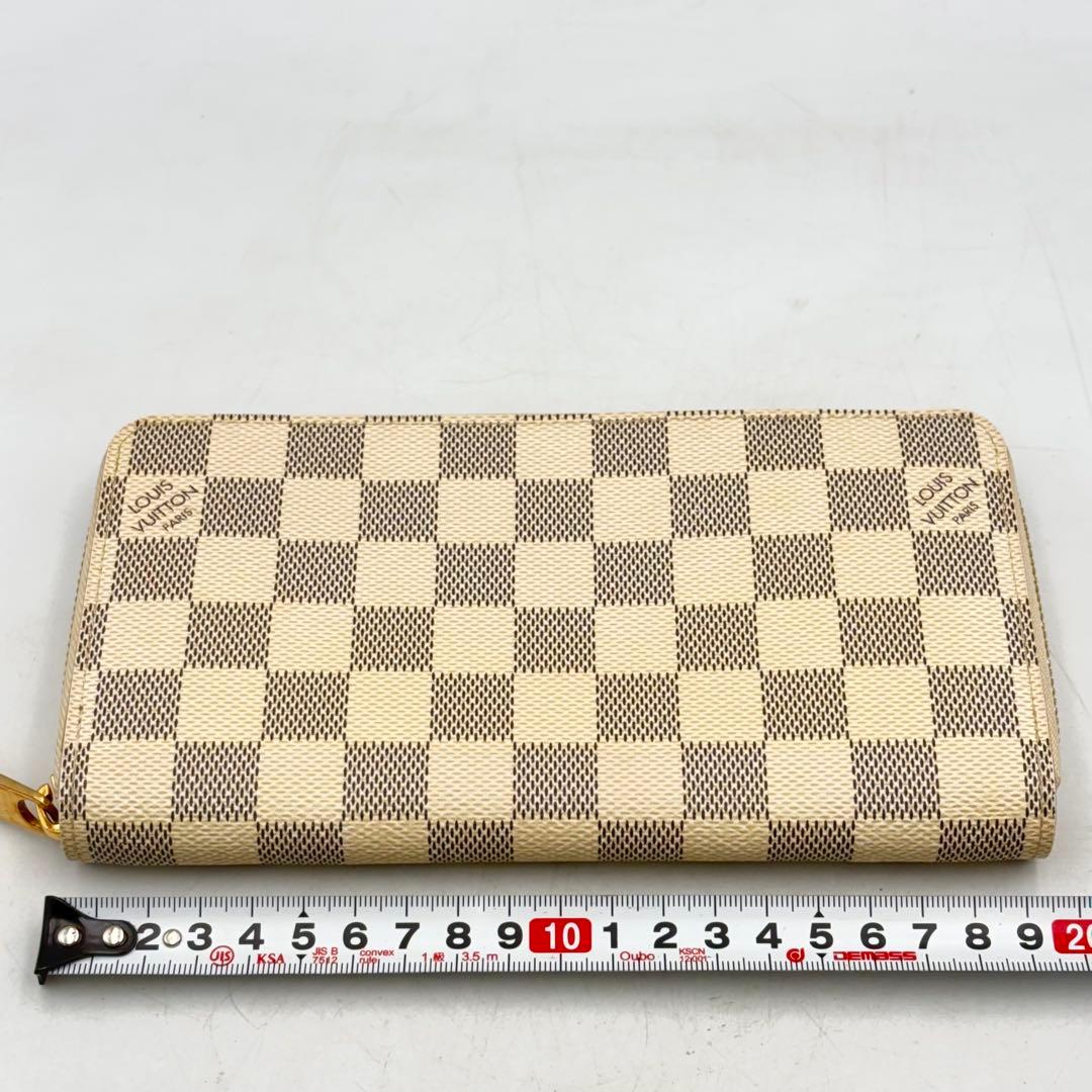 ルイヴィトン ダミエ アズールジッピー ウォレット 1108-S7303t