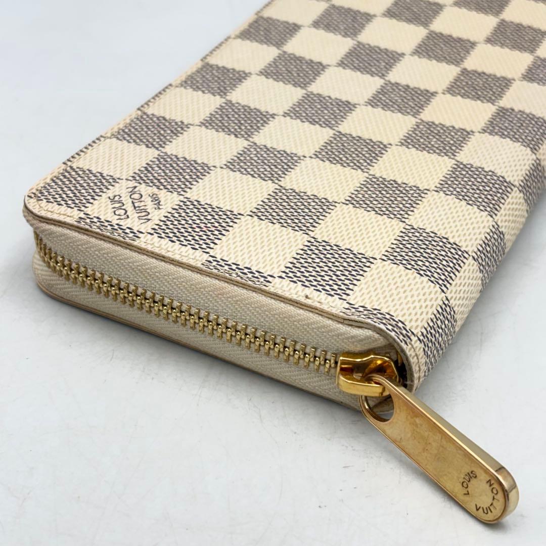 ルイヴィトン ダミエ アズールジッピー ウォレット 1108-S7303t