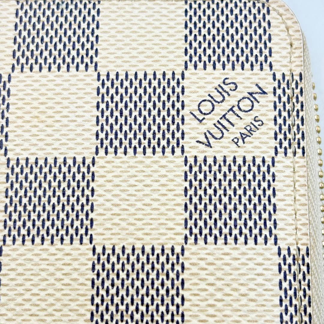 ルイヴィトン ダミエ アズールジッピー ウォレット 1108-S7303t