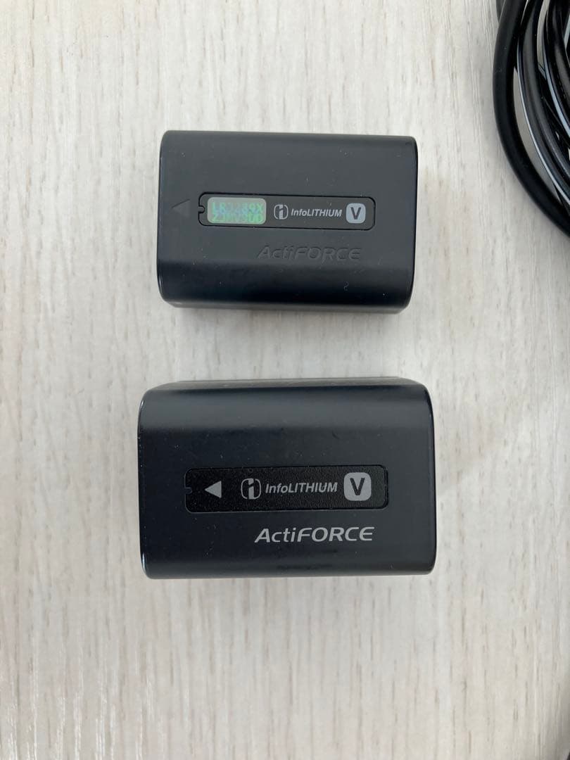 SONY HDR-CX900 バッテリー2個付き