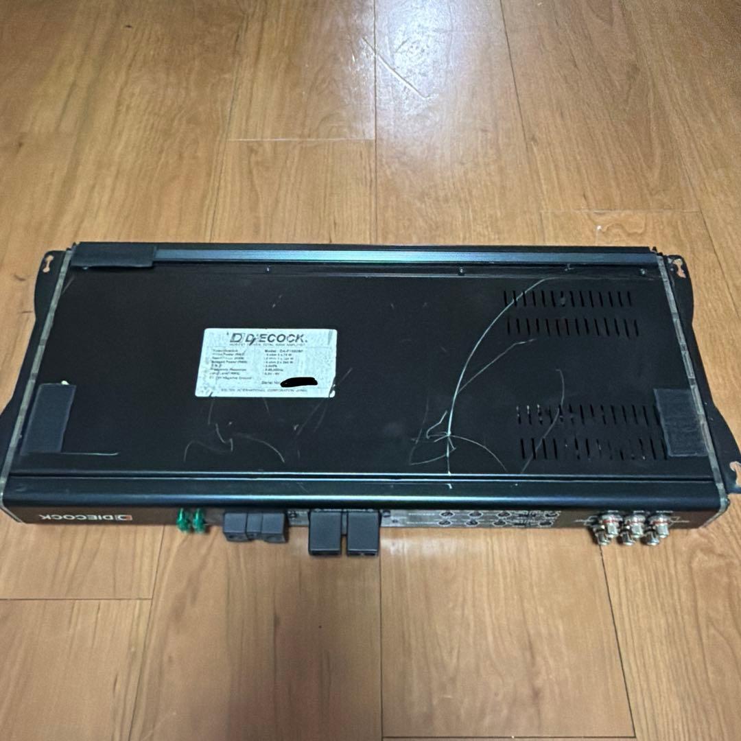 DIECOCK DA-F1000SR 動作済み パワーアンプ 外向き 内向き