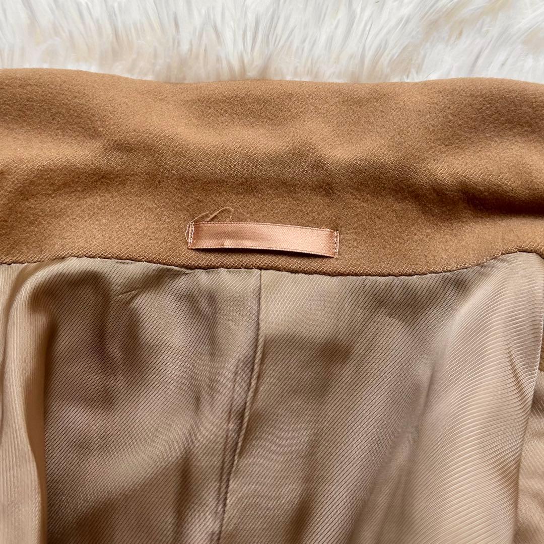 バーバリーズ テーラードジャケット カシミヤ混 キャメル 2XL