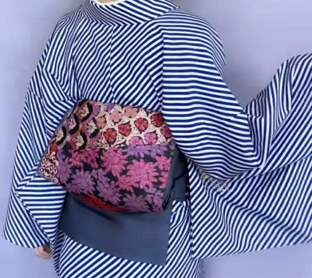 新品未使用 セオα 浴衣 coten ストライプ トールサイズ