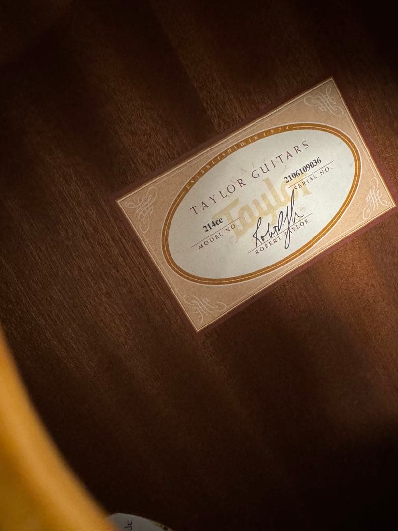 Taylor（テイラー）214ce KOAエレアコ アコースティックギ